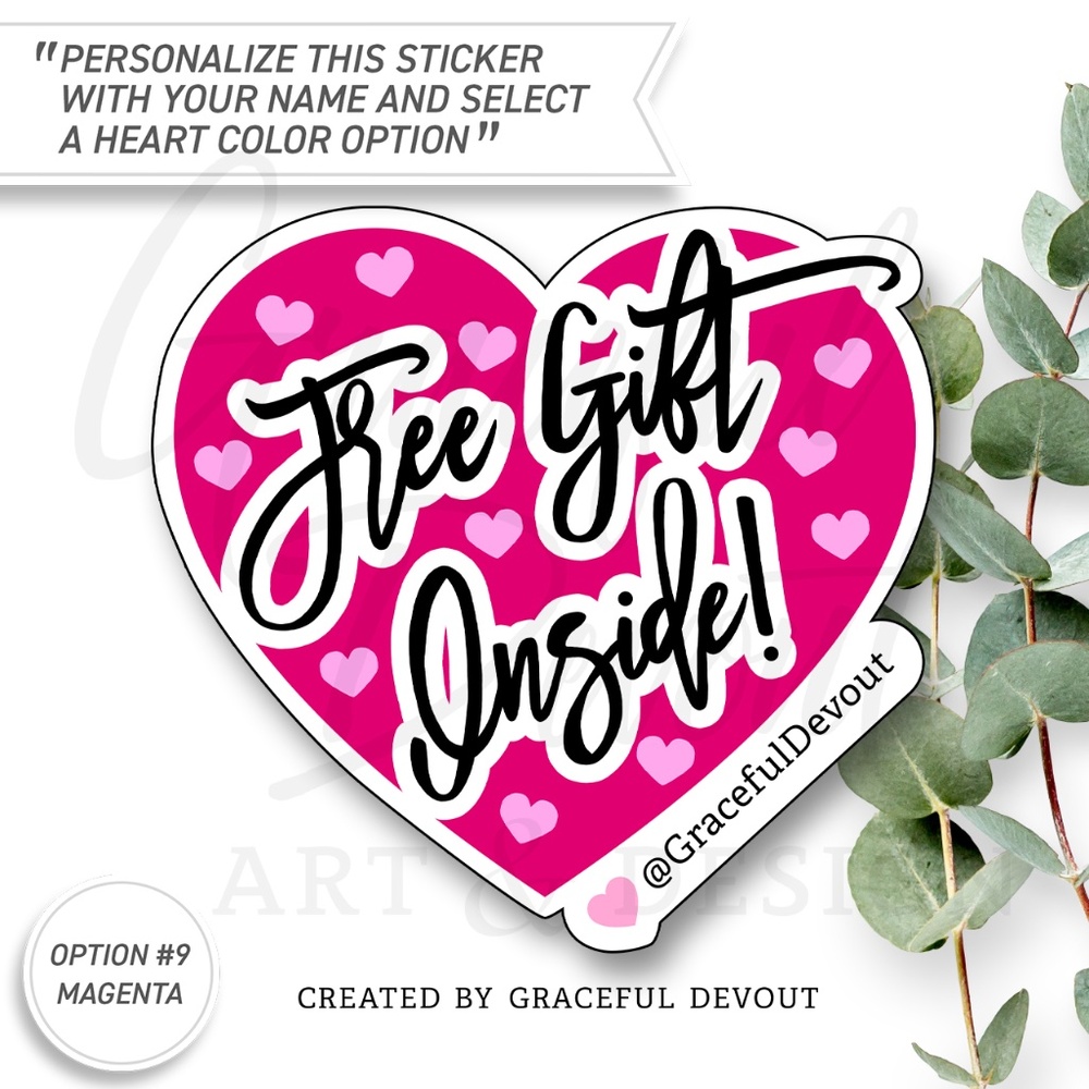 Free Gift Inside! - 2" (inches)(48ct.) Stickers - Picture 10 of 14